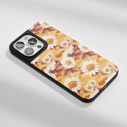 Industry-Level Tough Matte Daisy iPhone Case (MagSafe-Compatible)
