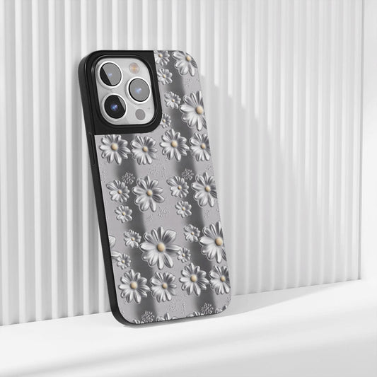 Industry-Level Tough Matte Daisy iPhone Case (MagSafe-Compatible)