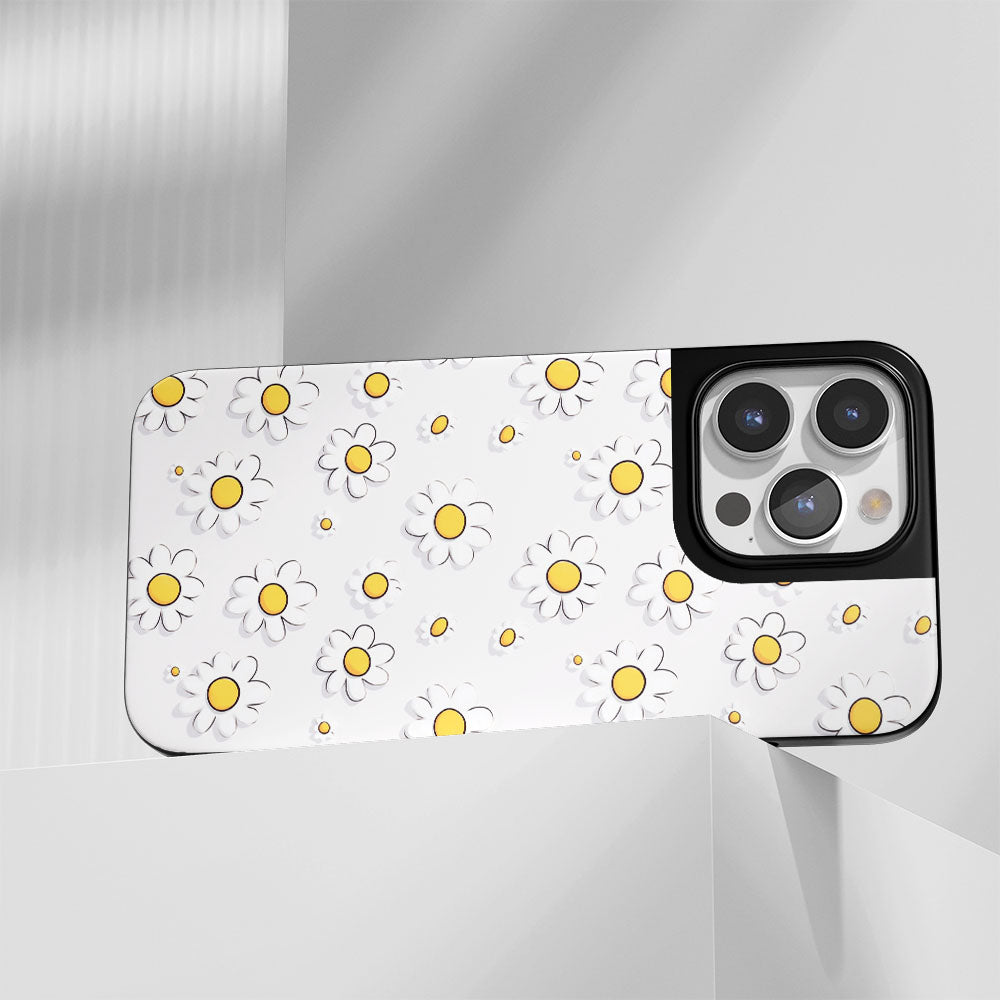 Industry-Level Tough Matte Daisy iPhone Case (MagSafe-Compatible)