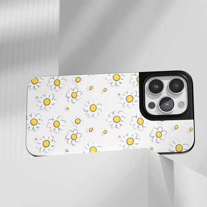 Industry-Level Tough Matte Daisy iPhone Case (MagSafe-Compatible)