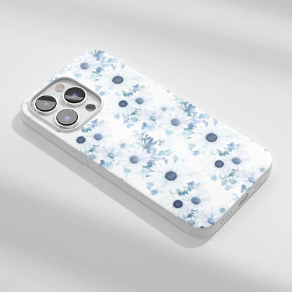 Latest 3rd-Generation Crystal Tough Glossy Daisy iPhone Case (MagSafe-Compatible)