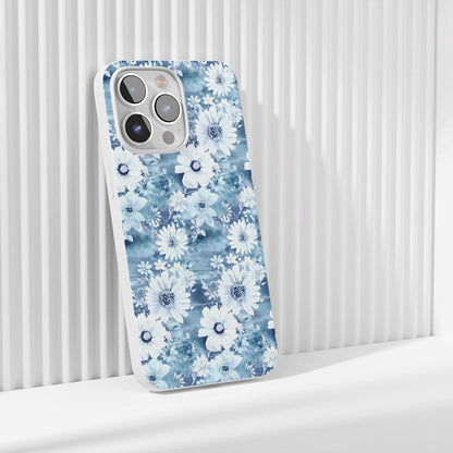 Latest 3rd-Generation Crystal Tough Glossy Daisy iPhone Case (MagSafe-Compatible)