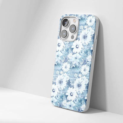 Latest 3rd-Generation Crystal Tough Glossy Daisy iPhone Case (MagSafe-Compatible)