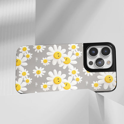 Industry-Level Tough Matte Daisy iPhone Case (MagSafe-Compatible)