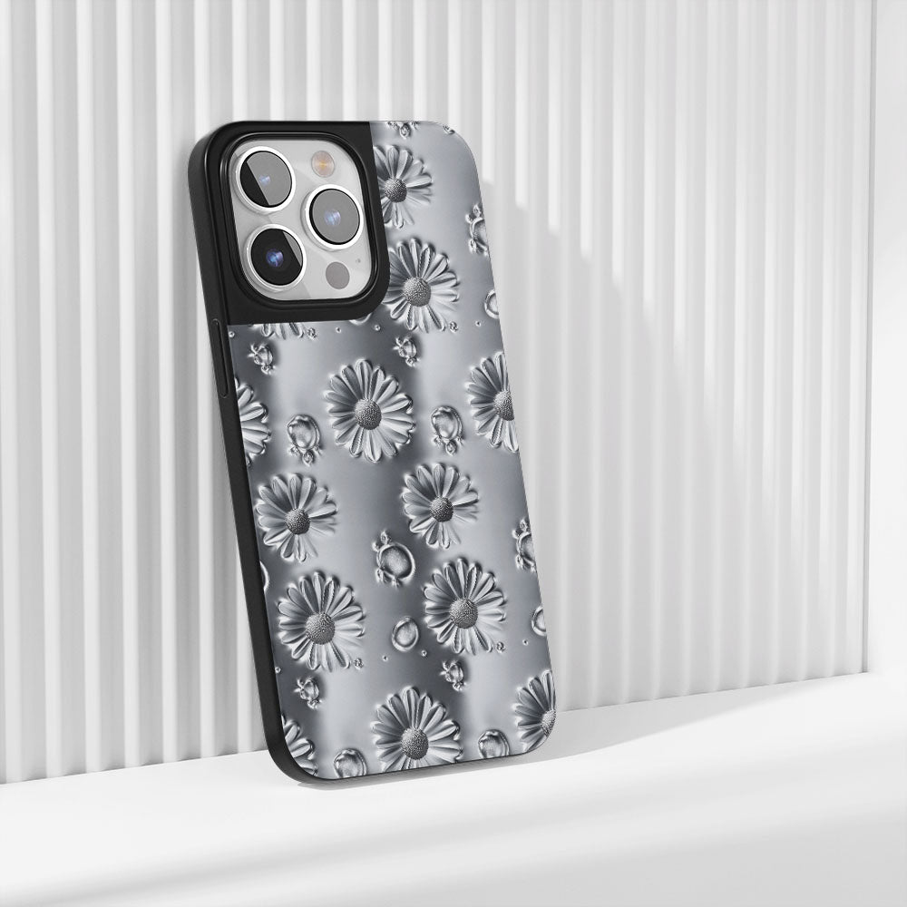 Industry-Level Tough Matte Daisy iPhone Case (MagSafe-Compatible)