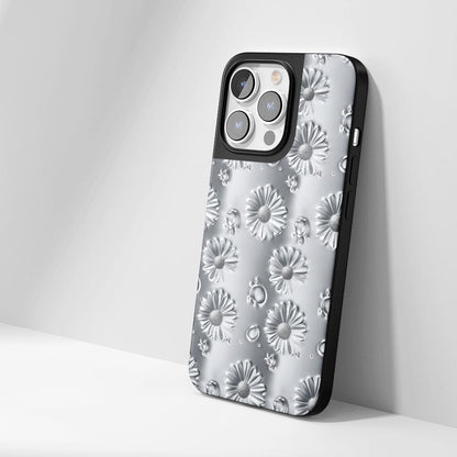Industry-Level Tough Matte Daisy iPhone Case (MagSafe-Compatible)