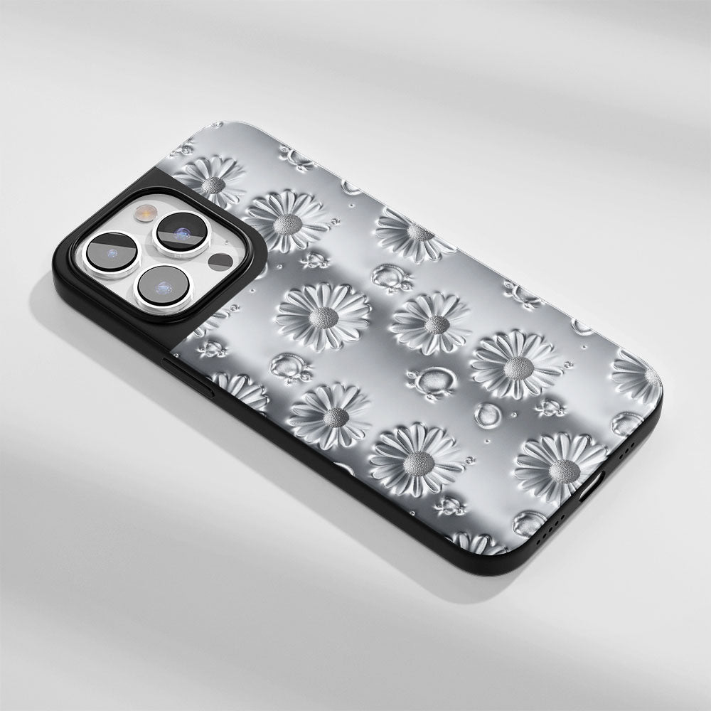 Industry-Level Tough Matte Daisy iPhone Case (MagSafe-Compatible)