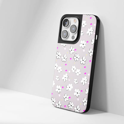 Industry-Level Tough Matte Daisy iPhone Case (MagSafe-Compatible)