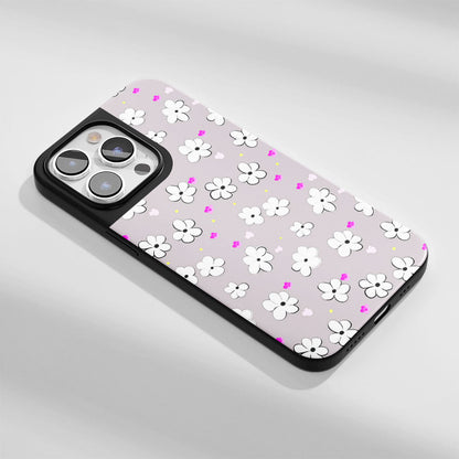 Industry-Level Tough Matte Daisy iPhone Case (MagSafe-Compatible)