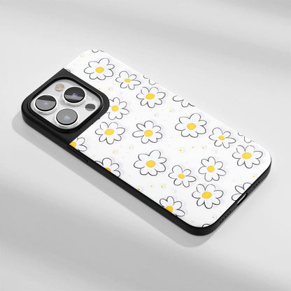 工業級堅韌霧面雛菊 iPhone 手機殼