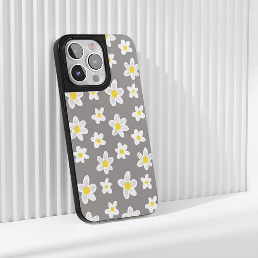 Industry-Level Tough Matte Daisy iPhone Case (MagSafe-Compatible)