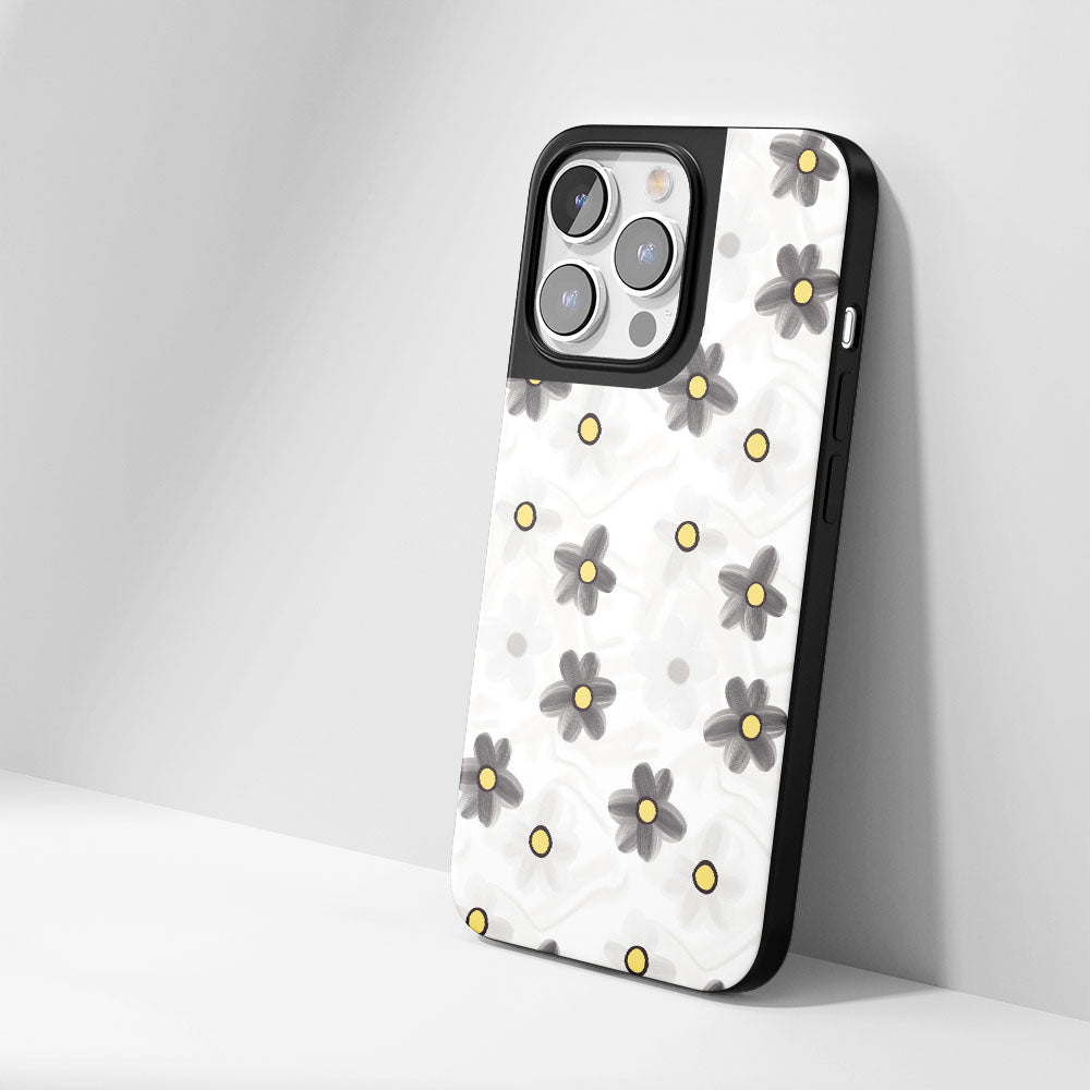 Industry-Level Tough Matte Daisy iPhone Case (MagSafe-Compatible)