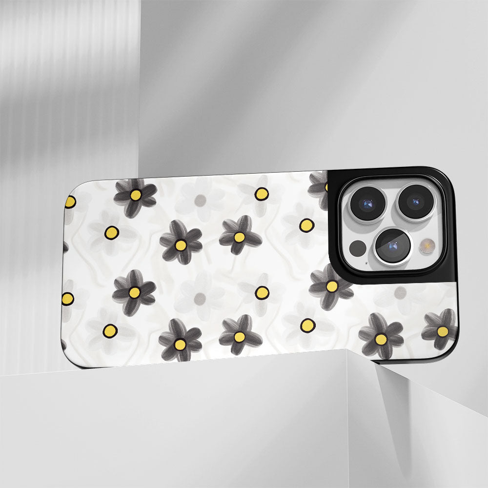 Industry-Level Tough Matte Daisy iPhone Case (MagSafe-Compatible)