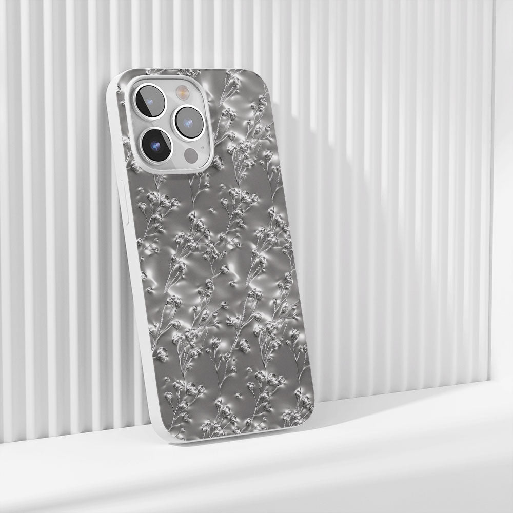 เคส iPhone รุ่นล่าสุด Crystal Tough Glossy Gypsophila รุ่นที่ 3 