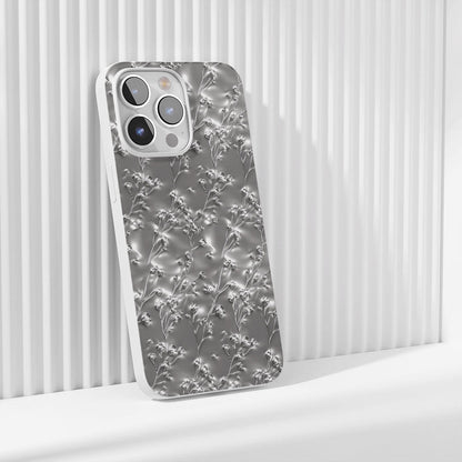 เคส iPhone รุ่นล่าสุด Crystal Tough Glossy Gypsophila รุ่นที่ 3 
