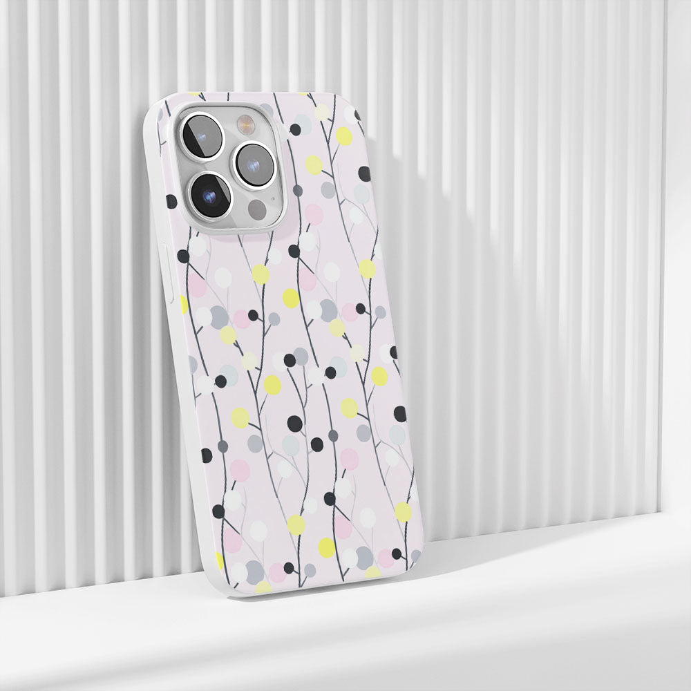 เคส iPhone รุ่นล่าสุด Crystal Tough Glossy Gypsophila รุ่นที่ 3 
