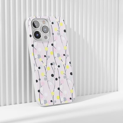 เคส iPhone รุ่นล่าสุด Crystal Tough Glossy Gypsophila รุ่นที่ 3 