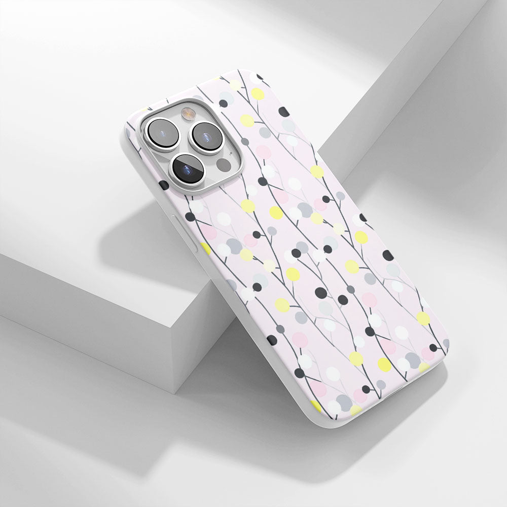 เคส iPhone รุ่นล่าสุด Crystal Tough Glossy Gypsophila รุ่นที่ 3 