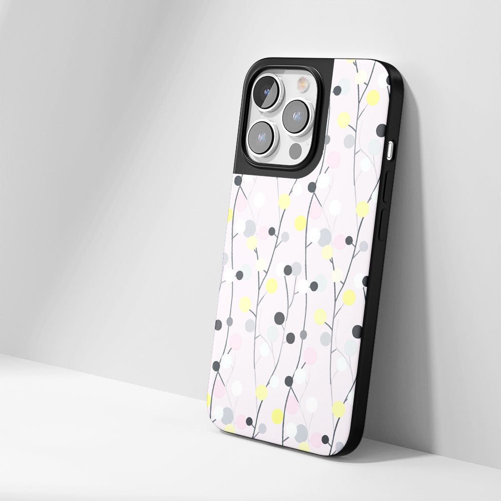 Industry-Level Tough Matte Gypsophila iPhone Case (MagSafe-Compatible)