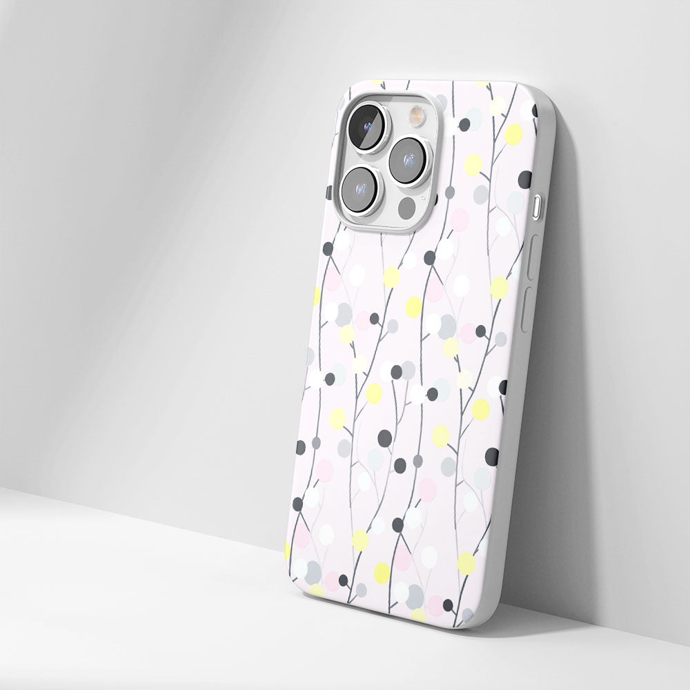 เคส iPhone รุ่นล่าสุด Crystal Tough Glossy Gypsophila รุ่นที่ 3 
