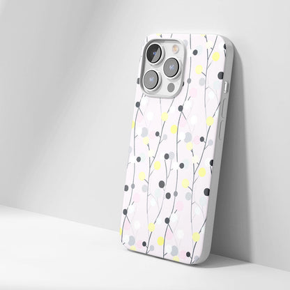 เคส iPhone รุ่นล่าสุด Crystal Tough Glossy Gypsophila รุ่นที่ 3 