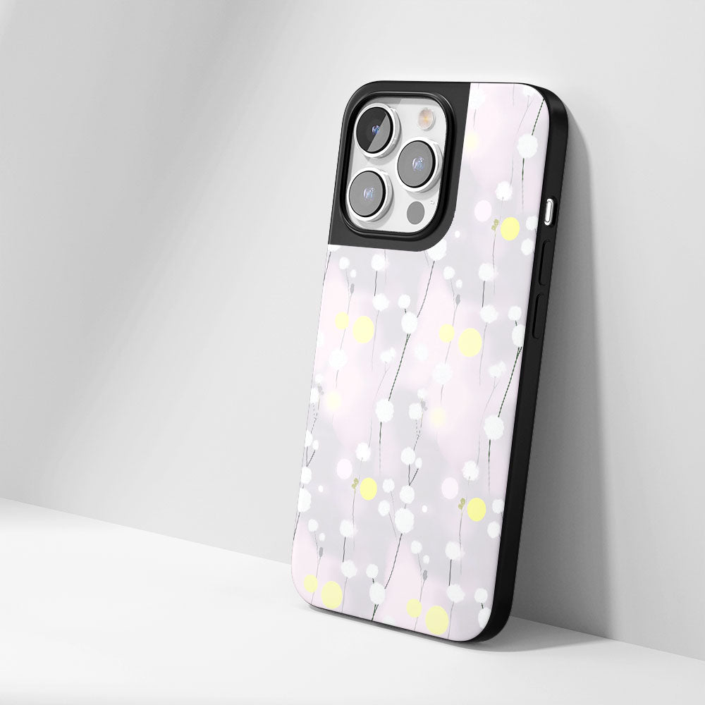 เคส iPhone แบบด้าน Gypsophila ทนทานระดับอุตสาหกรรม (รองรับ MagSafe) 