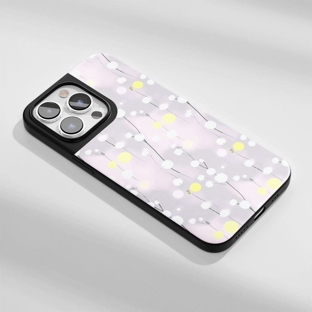 เคส iPhone แบบด้าน Gypsophila ทนทานระดับอุตสาหกรรม (รองรับ MagSafe) 