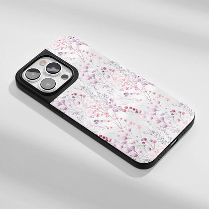 เคส iPhone แบบด้าน Gypsophila ทนทานระดับอุตสาหกรรม (รองรับ MagSafe) 