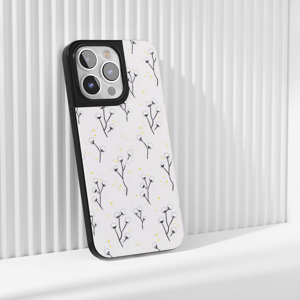 Industry-Level Tough Matte Gypsophila iPhone Case (MagSafe-Compatible)