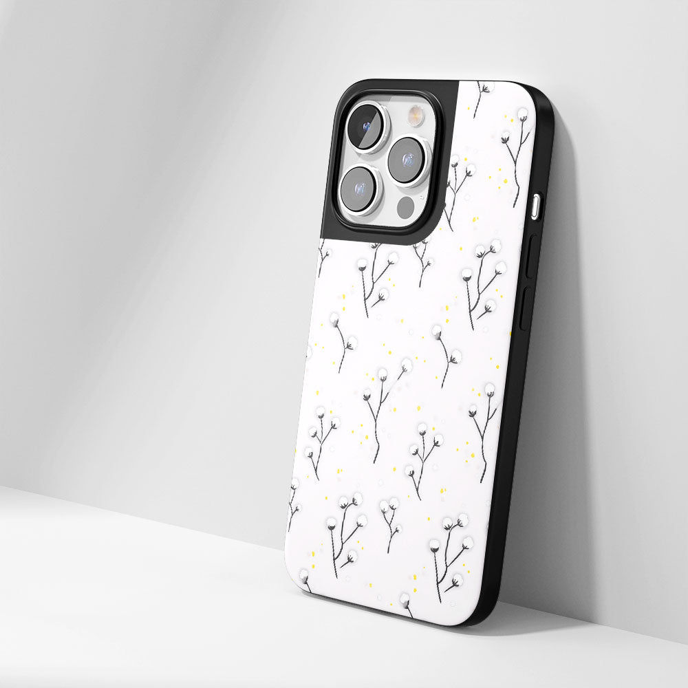 Industry-Level Tough Matte Gypsophila iPhone Case (MagSafe-Compatible)