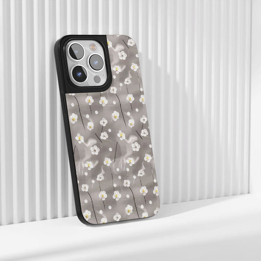 เคส iPhone แบบด้าน Gypsophila ทนทานระดับอุตสาหกรรม (รองรับ MagSafe) 
