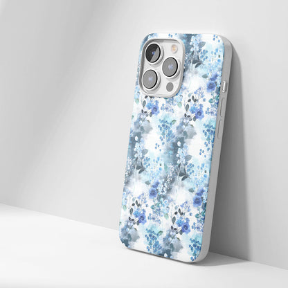 Latest 3rd-Generation Crystal Tough Glossy Gypsophila iPhone Case (MagSafe-Compatible)