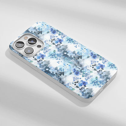Latest 3rd-Generation Crystal Tough Glossy Gypsophila iPhone Case (MagSafe-Compatible)