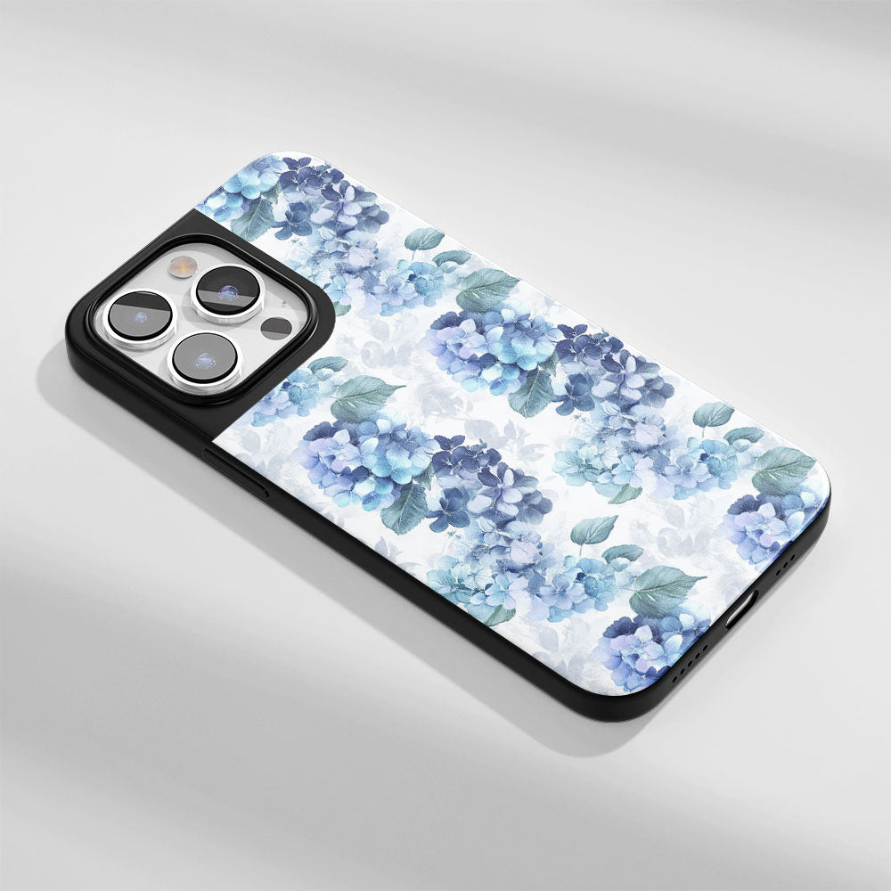 เคส iPhone สีไฮเดรนเยียแบบด้านที่ทนทานระดับอุตสาหกรรม (รองรับ MagSafe)