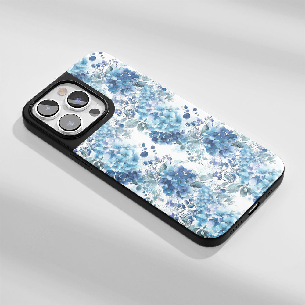เคส iPhone สีไฮเดรนเยียแบบด้านที่ทนทานระดับอุตสาหกรรม (รองรับ MagSafe)