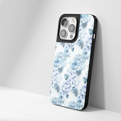 เคส iPhone สีไฮเดรนเยียแบบด้านที่ทนทานระดับอุตสาหกรรม (รองรับ MagSafe)