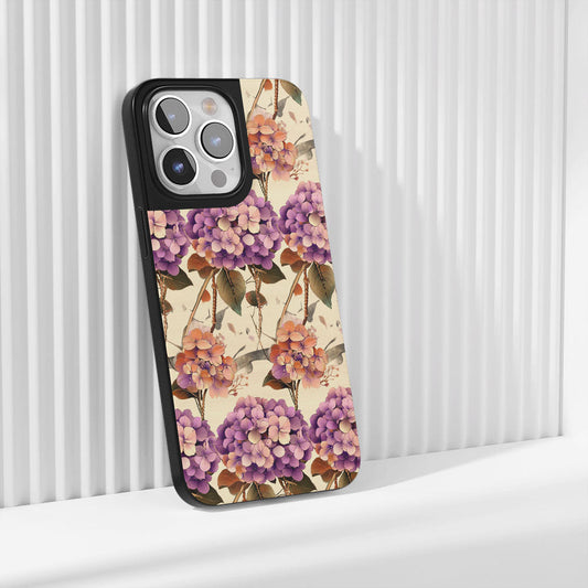 เคส iPhone สีไฮเดรนเยียแบบด้านที่ทนทานระดับอุตสาหกรรม (รองรับ MagSafe)