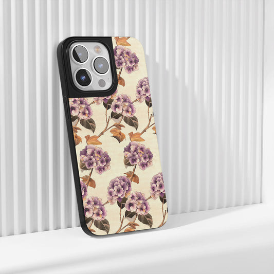 เคส iPhone สีไฮเดรนเยียแบบด้านที่ทนทานระดับอุตสาหกรรม (รองรับ MagSafe)