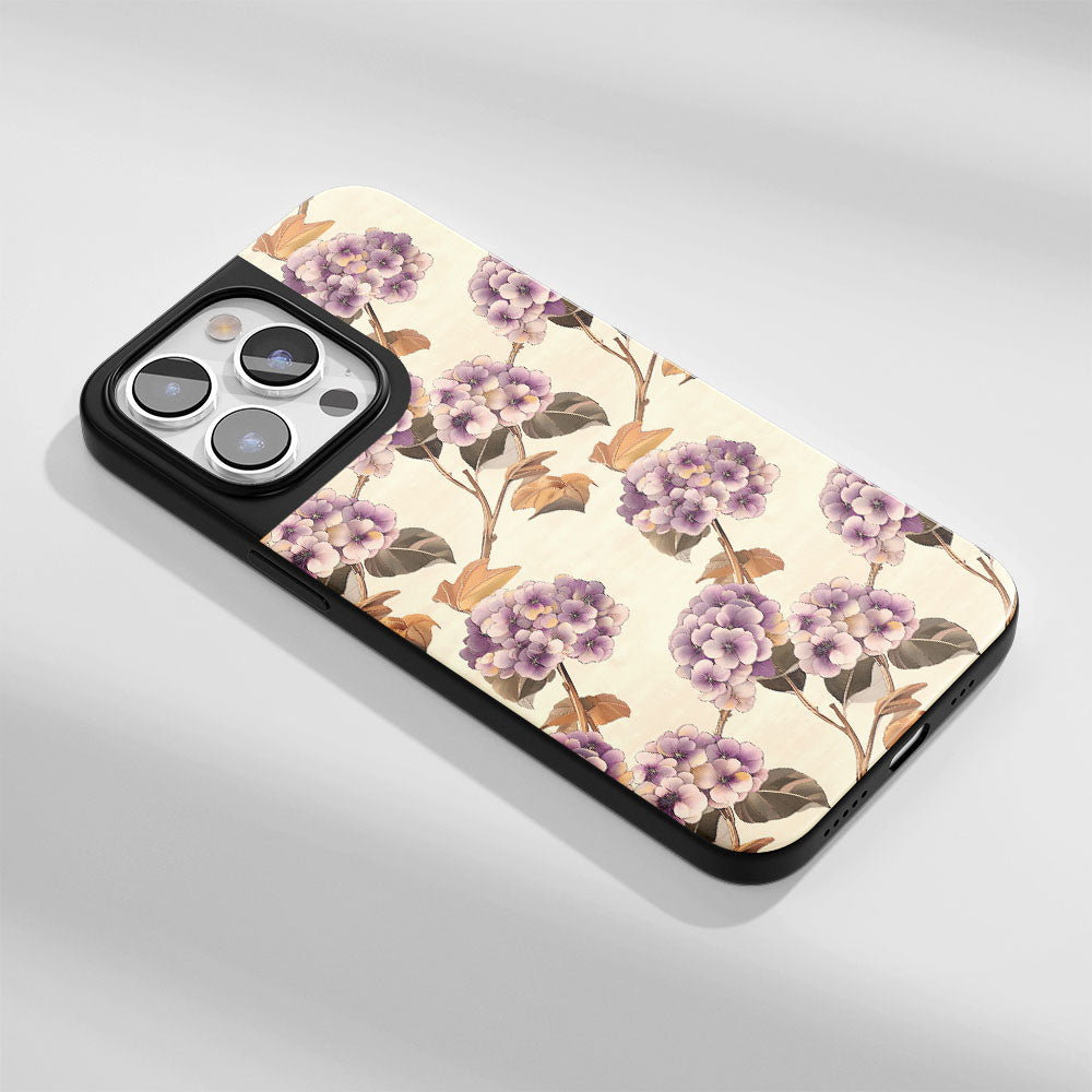 เคส iPhone สีไฮเดรนเยียแบบด้านที่ทนทานระดับอุตสาหกรรม (รองรับ MagSafe)