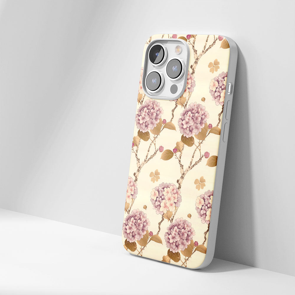 เคส iPhone สีไฮเดรนเยียมันวาว Crystal Tough รุ่นที่ 3 รุ่นล่าสุด 