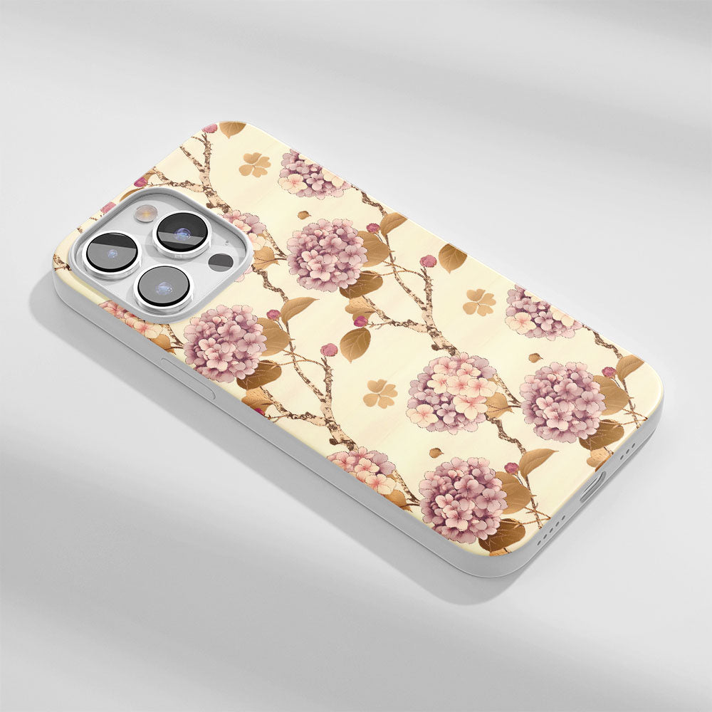 เคส iPhone สีไฮเดรนเยียมันวาว Crystal Tough รุ่นที่ 3 รุ่นล่าสุด 