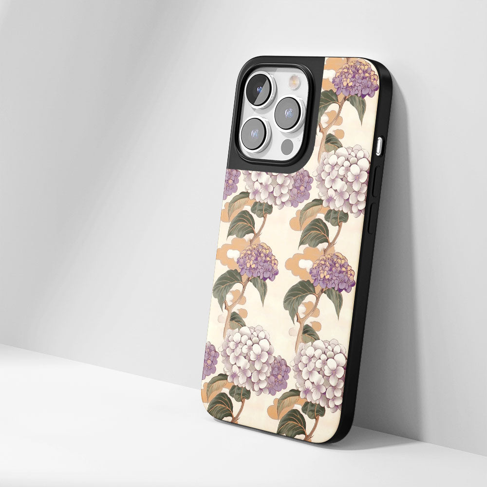 เคส iPhone สีไฮเดรนเยียแบบด้านที่ทนทานระดับอุตสาหกรรม (รองรับ MagSafe)
