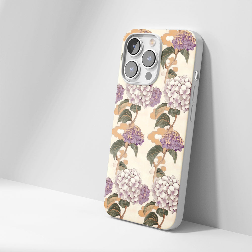 เคส iPhone สีไฮเดรนเยียมันวาว Crystal Tough รุ่นที่ 3 รุ่นล่าสุด 