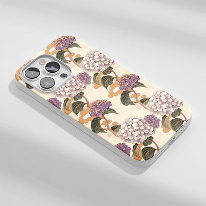 เคส iPhone สีไฮเดรนเยียมันวาว Crystal Tough รุ่นที่ 3 รุ่นล่าสุด 