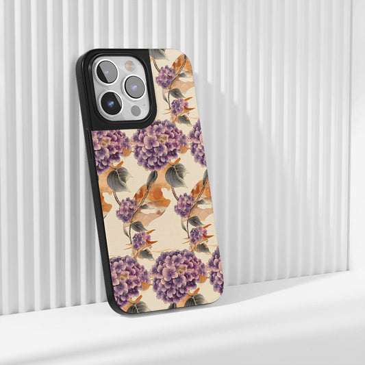 เคส iPhone สีไฮเดรนเยียแบบด้านที่ทนทานระดับอุตสาหกรรม (รองรับ MagSafe)