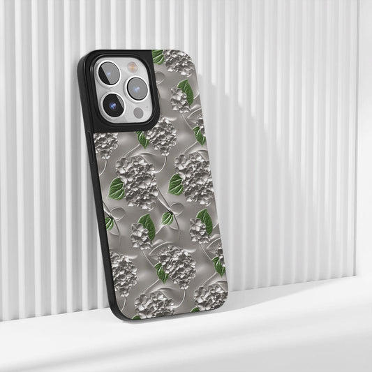 เคส iPhone สีไฮเดรนเยียแบบด้านที่ทนทานระดับอุตสาหกรรม (รองรับ MagSafe)