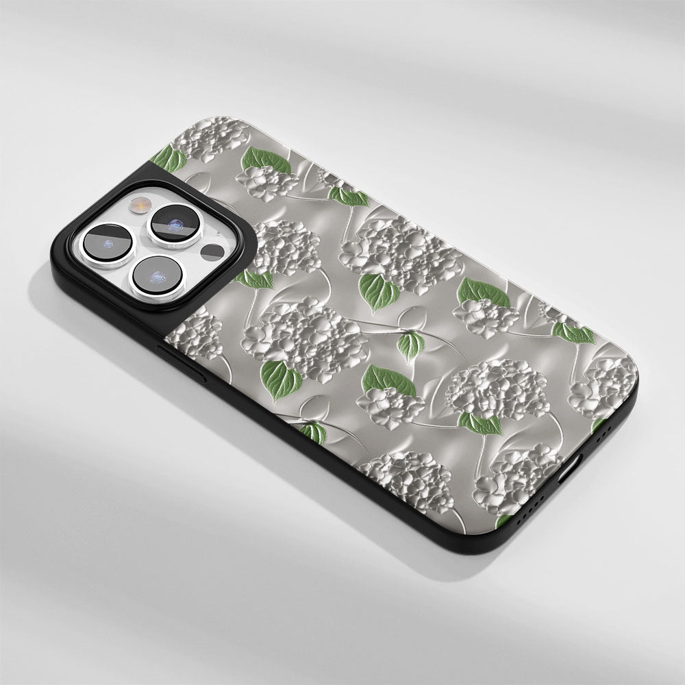เคส iPhone สีไฮเดรนเยียแบบด้านที่ทนทานระดับอุตสาหกรรม (รองรับ MagSafe)