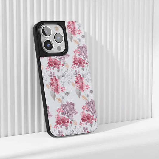 เคส iPhone สีไฮเดรนเยียแบบด้านที่ทนทานระดับอุตสาหกรรม (รองรับ MagSafe)