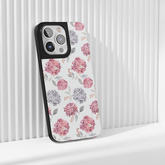 เคส iPhone สีไฮเดรนเยียแบบด้านที่ทนทานระดับอุตสาหกรรม (รองรับ MagSafe)