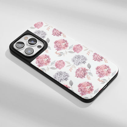 เคส iPhone สีไฮเดรนเยียแบบด้านที่ทนทานระดับอุตสาหกรรม (รองรับ MagSafe)
